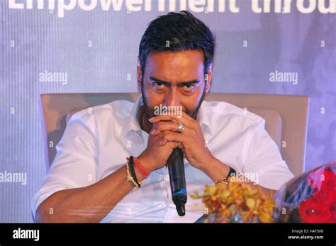 Bollywood Actor Ajay Devgn Press Conference Of Smile Foundation To