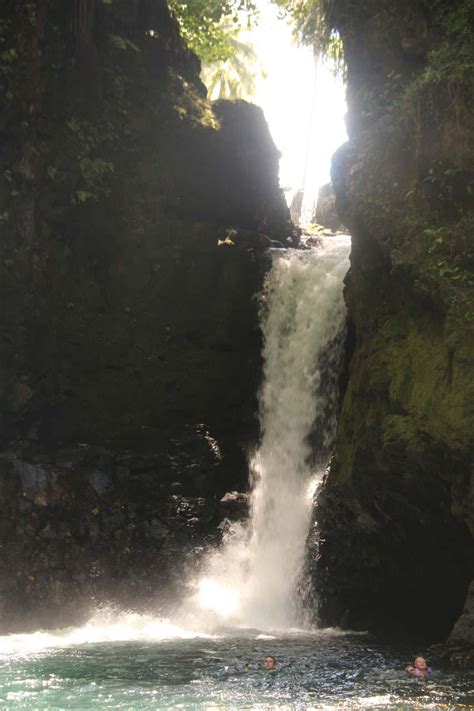 Sauniatu Waterfall A Swimming Hole By A Mormon Village