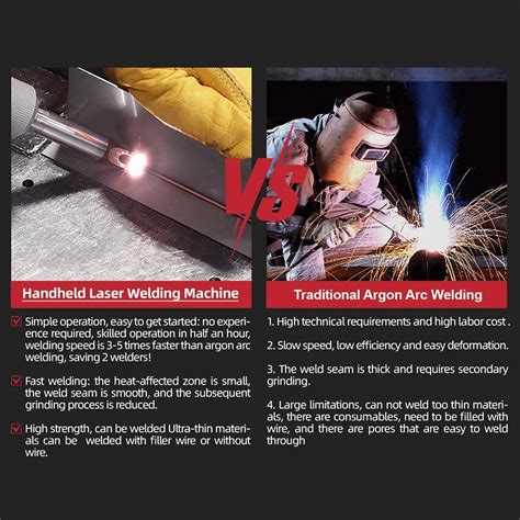 Welding Handheld Laser Welding Vs Traditional Argon Arc Welding An In