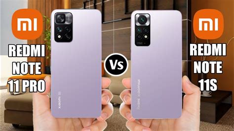 Redmi Note 11 Pro Vs Redmi Note 11s Youtube