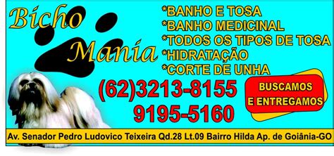 Agro Mania Pet Shop Av Sen Pedro Ludovico Teixeira Qd Lt Lj