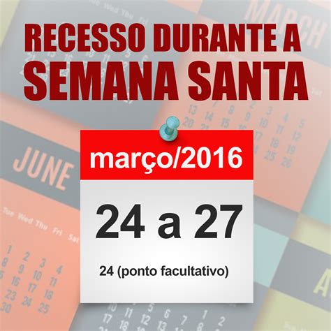 Recesso da Semana Santa Sinserv Sindicato dos servidores públicos