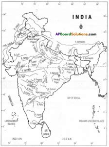 Ts Th Class Social Study Material Th Lesson Indian Rivers And Water