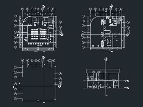 Sucursal Bancaria En Autocad Descargar Cad Gratis Mb Bibliocad