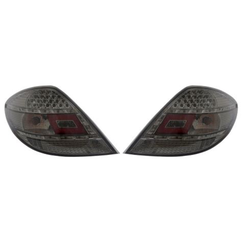 Led Back Rear Tail Lights Lamp Indicator Set Smoke For Mercedes Slk