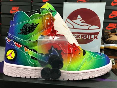 J Balvin X Air Jordan 1 Retro High Og Multi Color Dc3481 900 Kickbulk