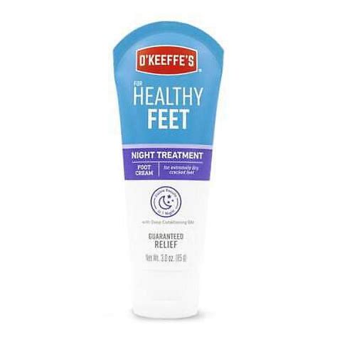 5pk O Keeffe S K3201502 For Healthy Feet Night Treatment Foot Cream 3