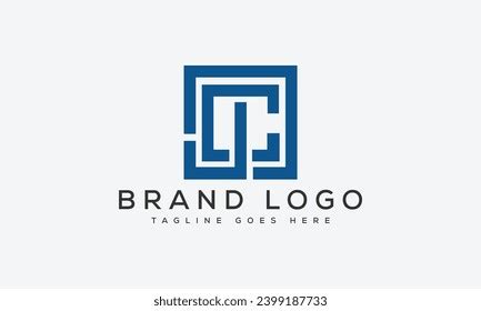 letter jc logo design vector template stock vector royalty
