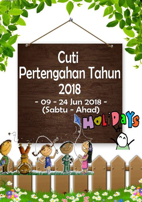 Gambar Cuti Sekolah 2018 - Cuti sekolah sempena Tahun Baru Cina, 15 dan ...