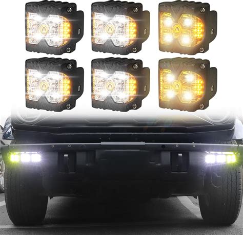 Amazon Bracingo LED Flashing Fog Lights Front Bumper Sparkling Fog