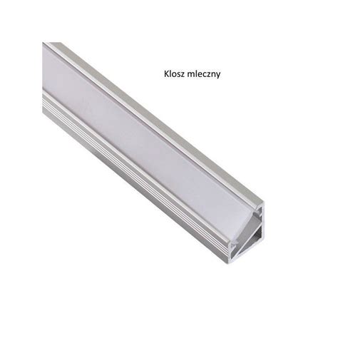 Profil aluminiowy do taśm LED TRI LINE MINI 2m klosz mleczny