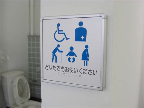 優先者が一目で分かる！多目的トイレピクトを解説 室名札・学校教室の名札のトップメーカー 株式会社フジタ