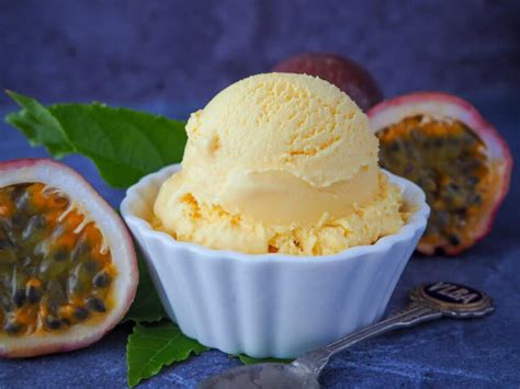 Passion Fruit Ice Cream Keep Calm And Eat Ice Cream