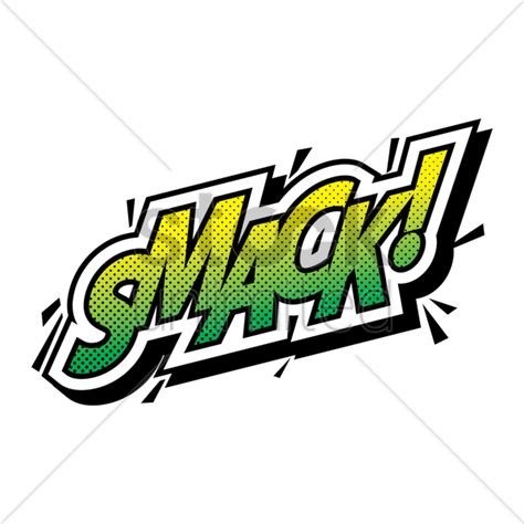 Comic Effect Smack V矢量图形 Comic Smack Png Free Transparent Png