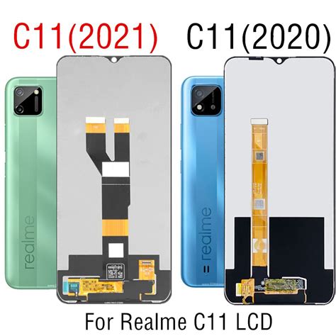 Oppo Realme C11 2021 RMX3231 디스플레이 Realme C11 RMX2185 터치 스크린 교체