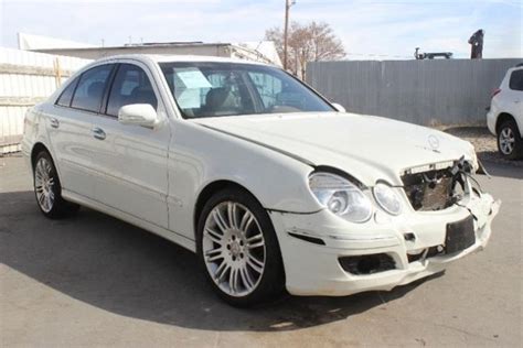 2008 Mercedes Benz E Class E350 4matic Repairable Salvage Wrecked Damaged Fixer