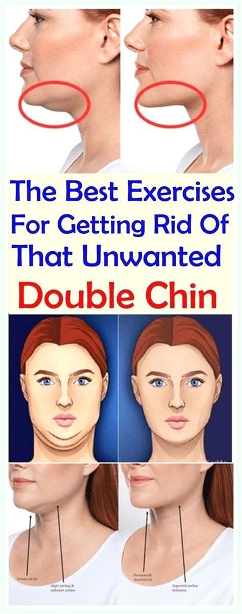 The Best Exercises For Getting Rid Of That Unwanted Double Chin In