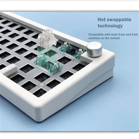 Mechanical Keyboard Kit Hot Swappable Mod Bluetooth G Wireless Rgb