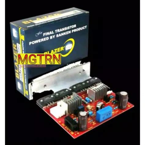 Jual Kit Power Amplifier Mono Watt Blazer Bell Transistor Finalnya