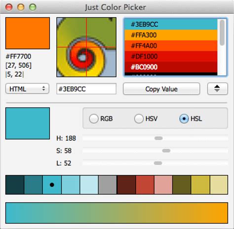 Just Color Picker A Handy Tool For Artists