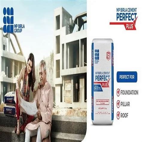 MP Birla Perfect Plus PPC Cement At Rs 340 Bag MP Birla Cement In