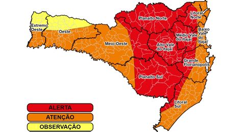 Defesa Civil Alerta Para Alto Risco De Deslizamentos Em Blumenau E Regi O