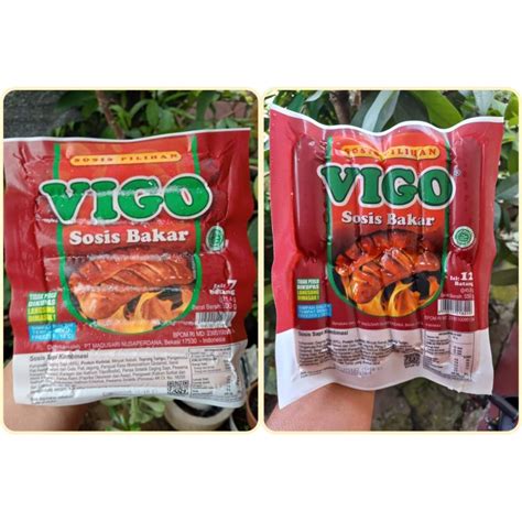 Jual Vigo Sosis Sapi Bakar Jumbo Isi 7pcs Mini Isi 12pcs Kemasan