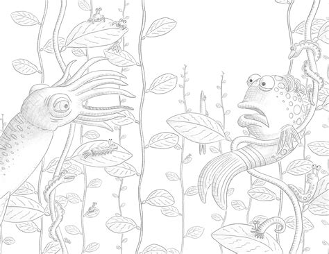 Pout Pout Fish Coloring Pages - Coloring Home