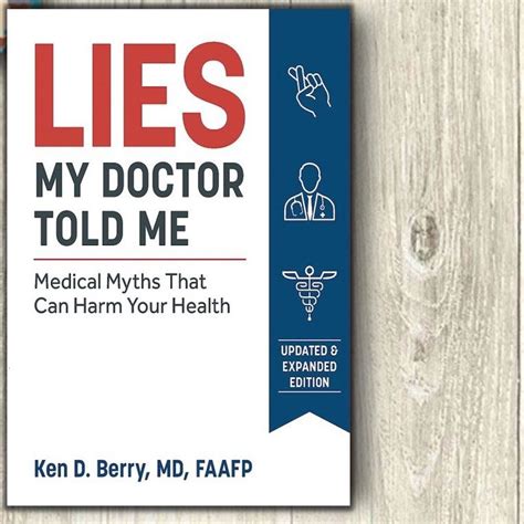 Book Lies My Doctor Told Me Second Edition Ken Berry English