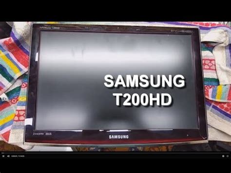 Monitor Z Tunerem Tv Samsung T Hd Monta Podswietlenia Led