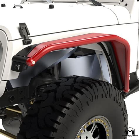 Metalcloak S Overline Hi Clearance Quick Release Front Flare Narrow Edition Pair Jeep Jk Wrangler