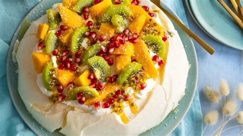 Pavlova mangue kiwi facile découvrez les recettes de cuisine de Femme