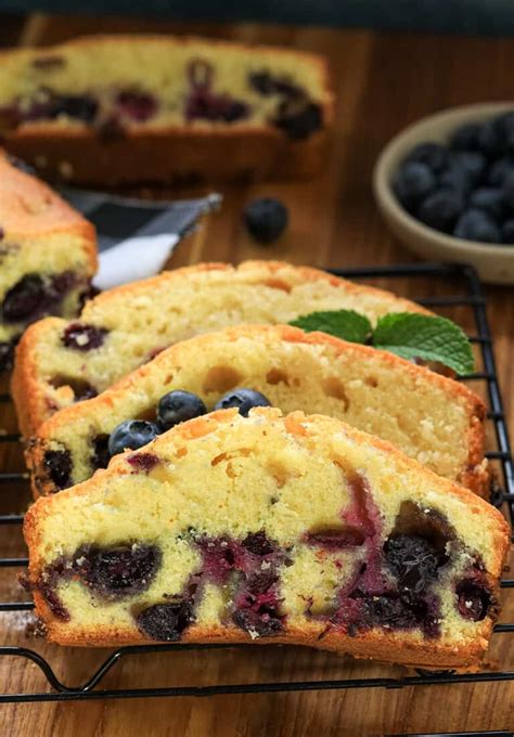 Blueberry Loaf Cake Savory Thoughts