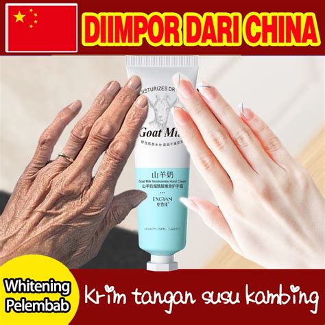 Jual Hand Cream Tangan Kering Niacinamide Krim Tangan Handbody Pemutih 50g Perawatan Tangan