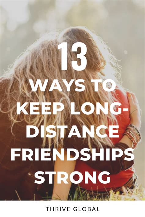 13 Simple Ways To Maintain Your Long Distance Friendships Long