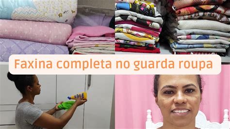 Fiz Limpeza Completa Do Guarda Roupa Dobrei Roupas Ficou Tudo Limpo E