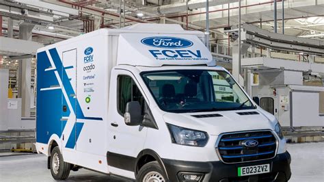 Ford Hydrogen Fuel Cell E Transit Trial Uk