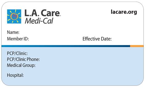 Identification Cards La Care Health Plan