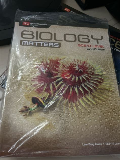 Biology Matters Textbook Hobbies And Toys Books And Magazines Textbooks