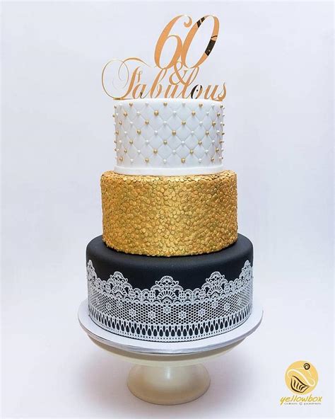 Fabulous @ 60 Cake - Decorated Cake by Yellow Box - Cakes - CakesDecor