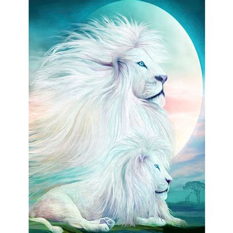 Colorful Lion 5d Diamond Painting Five Diamond