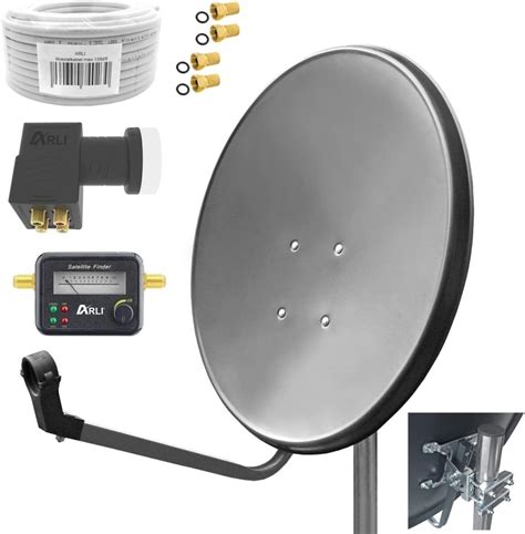 TechniSat TECHNITENNE 60 Satelliten Schüssel für 2 Teilnehmer 60 cm