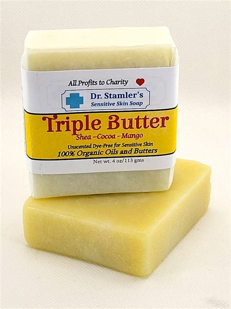 Triple Butter Soap With Shea Cocoa Mango Butters Etsy