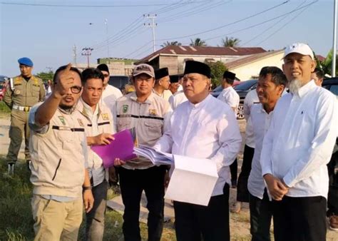 Terkait Pembangunan Jembatan Sungai Mesjid Pj Gubernur Riau Kagum