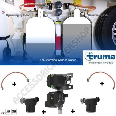 Kit Duocontrol Cs Verticale Truma Filtri Tubi Gas Per Camper E Caravan