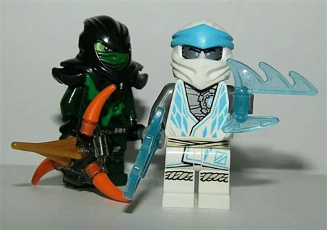 Lego Zane Legacy Ninja Limited Edition Ninjago Evil Green Minifigura