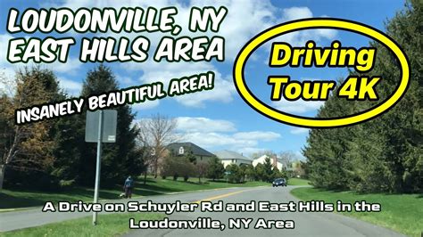 Loudonville NY Schuyler Rd East Hill A Driving Tour 4k YouTube