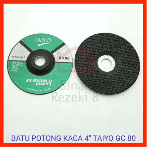 Jual Batu Potong Kaca Inch Taiyo Gc Poles Keramik Granit Gerinda