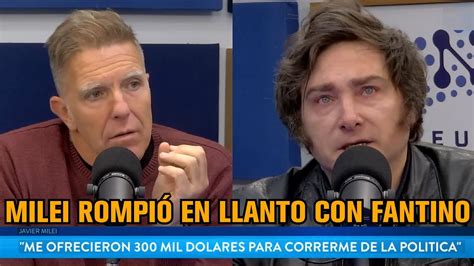 Javier Milei Explota Con Fantino En Neura Media Youtube Hot Sex Picture