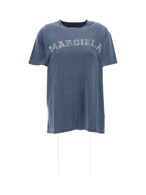 Maison Margiela Logo In Blue | ModeSens